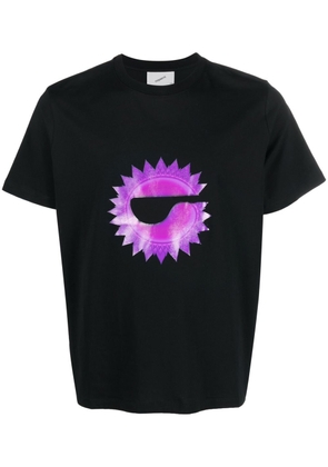 Coperni chakra-print cotton T-shirt - Black