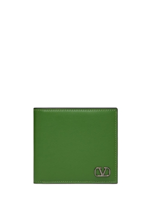 Valentino Garavani VLogo Signature leather wallet - Green