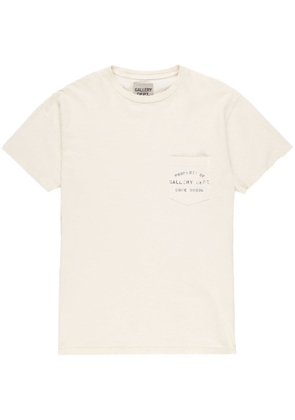 GALLERY DEPT. Property Of Stencil cotton T-shirt - White