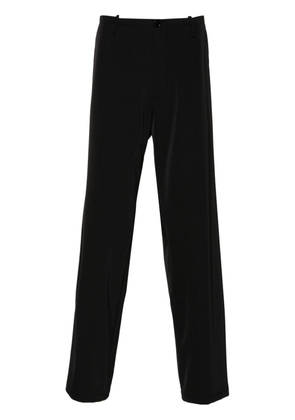 MM6 Maison Margiela twill wide-leg trousers - Black