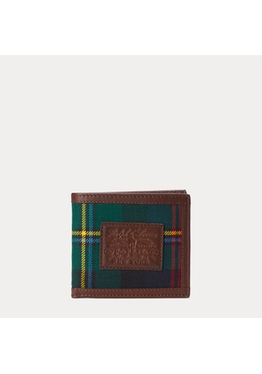 Heritage Plaid Wool & Leather Wallet