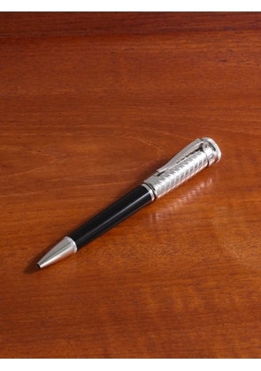 Dunhill - Sentryman Resin and Silver-Tone Ballpoint Pen - Men - Black