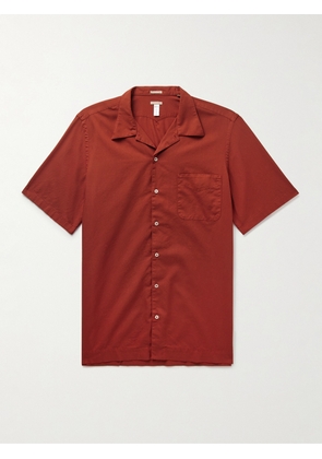 Massimo Alba - Venice Camp-Collar Cotton Shirt - Men - Red - S
