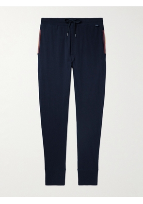 Paul Smith - Slim-Fit Tapered Cotton-Jersey Sweatpants - Men - Blue - S