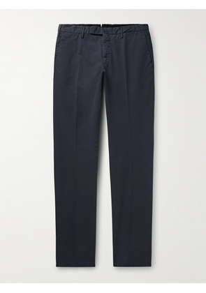 Incotex - Venezia 1951 Slim-Fit Cotton-Blend Twill Trousers - Men - Blue - IT 44