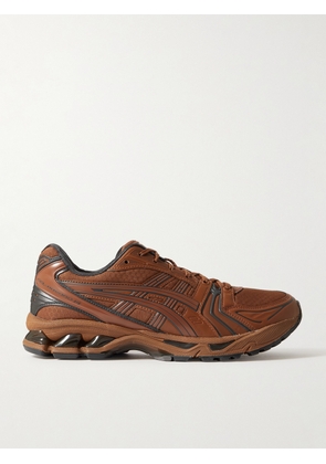 Asics - GEL-KAYANO® 14 Rubber-Trimmed Mesh Sneakers - Men - Brown - UK 7