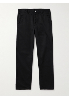 Carhartt WIP - Straight-Leg Twill Trousers - Men - Black - UK/US 28