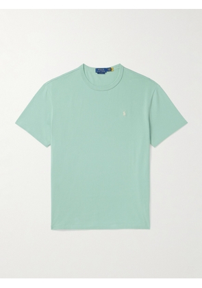 Polo Ralph Lauren - Logo-Embroidered Cotton-Jersey T-Shirt - Men - Green - XS