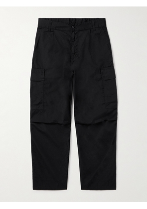 Carhartt WIP - Cole Straight-Leg Cotton-Twill Cargo Trousers - Men - Black - UK/US 28