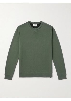Derek Rose - Quinn 1 Cotton and Modal-Blend Jersey Sweatshirt - Men - Green - S