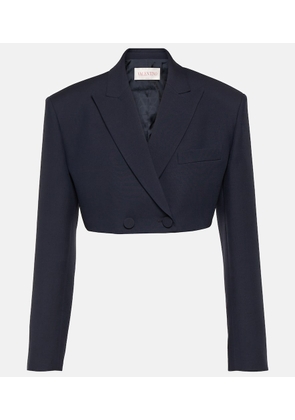 Valentino Giacca Crêpe Couture cropped blazer