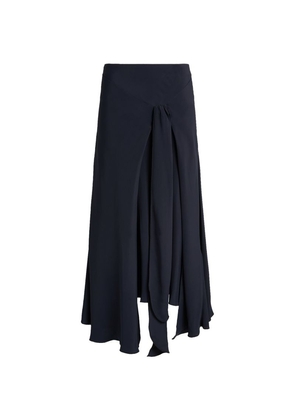 Victoria Beckham Asymmetric Midi Skirt