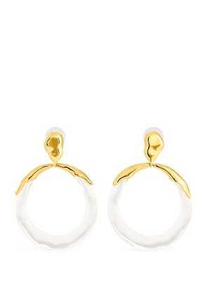 Alexis Bittar Gold-Plated Molten Drop Earrings