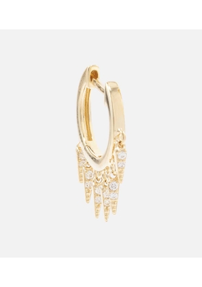 Sydney Evan Fringe 14kt gold earrings with diamonds