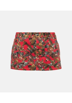 Vivienne Westwood Printed cotton skirt