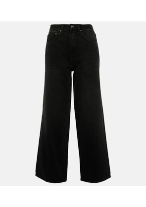 Toteme High-rise wide-leg jeans