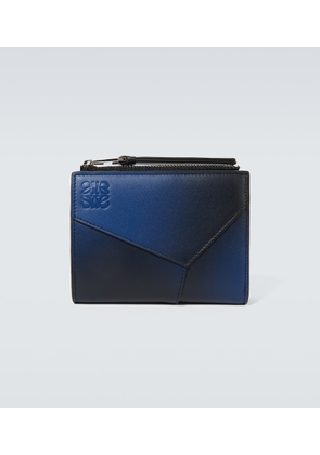 Loewe Puzzle Slim leather wallet
