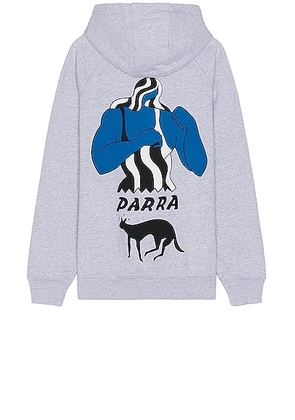 By Parra Cat Defense Hoodie in Heather Grey - Grey. Size S (also in ).