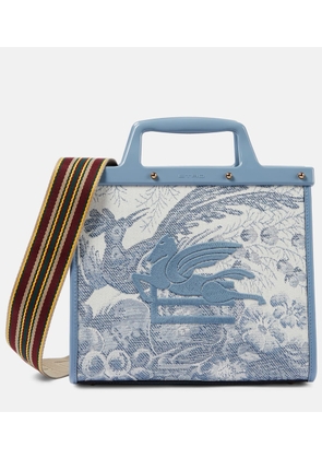 Etro Love Trotter Small embroidered tote bag