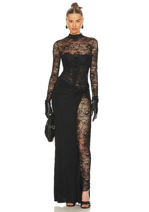 retrofete Saphhira Dress in Black. Size XS, S, M, L.