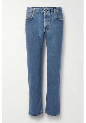 Sporty & Rich - High-rise Straight-leg Jeans - Blue - 24,26,28,30,32