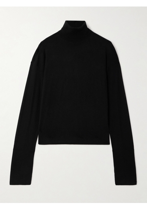 Helmut Lang - Cashmere Turtleneck Sweater - Black - x small,small,medium,large