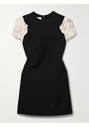 Valentino Garavani - Embellished Wool And Silk-blend Crepe Mini Dress - Black - IT36,IT38,IT40,IT42,IT44,IT46,IT48