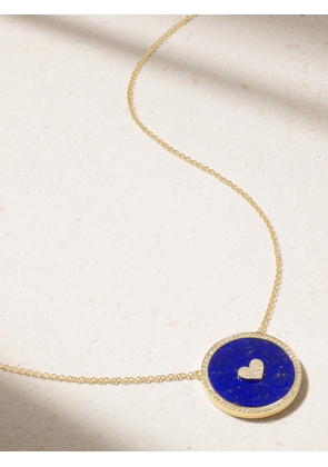 Jennifer Meyer - 14-karat Gold, Lapis Lazuli And Diamond Necklace - One size
