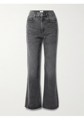 Isabel Marant - Belvira High-rise Straight-leg Jeans - Gray - FR32,FR34,FR36,FR38,FR40,FR42