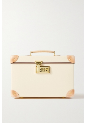 Globe-Trotter - Safari Leather-trimmed Cosmetics Case - Ivory - One size