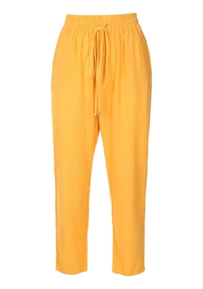 Lenny Niemeyer cropped drawstring-fastening trousers - Yellow