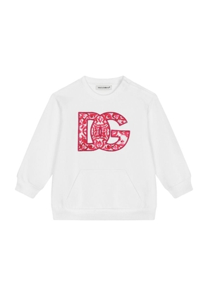 Dolce & Gabbana Kids Cotton Sweatshirt (3-30 Months)