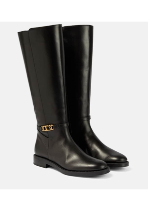 Tod's Gomma 60 leather knee-high boots