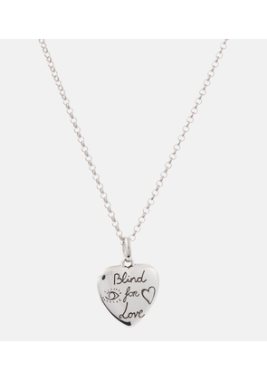 Gucci Blind for Love sterling silver necklace