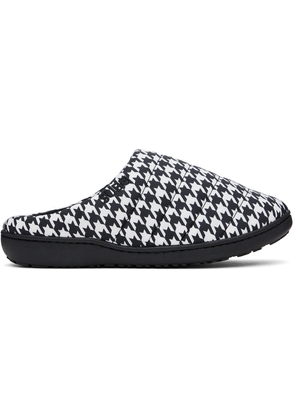 SUBU Black & White Permanent Slippers