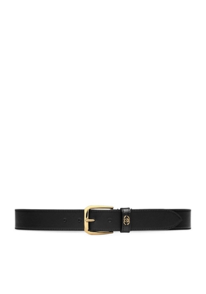 Gucci Leather Interlocking G Belt