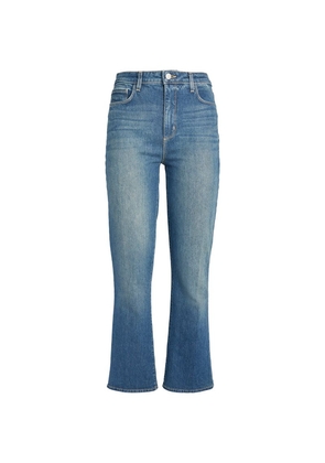 L'Agence Cropped Mira High-Rise Bootcut Jeans