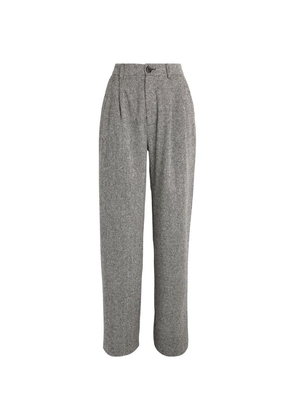 Anine Bing Wool-Blend Carrie Trousers
