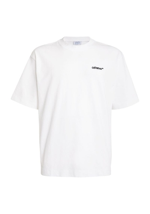 Off-White Embroidered Tattoo-Arrows T-Shirt