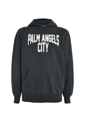 Palm Angels Cotton Logo Hoodie