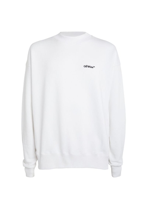 Off-White Embroidered Tattoo-Arrows Sweatshirt