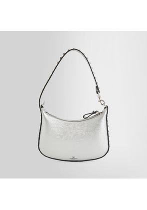 VALENTINO WOMAN SILVER SHOULDER BAGS