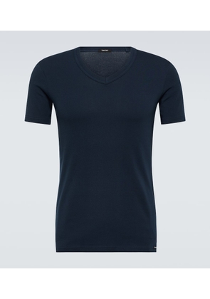 Tom Ford Cotton-blend jersey T-shirt