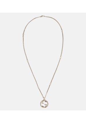Gucci GG sterling silver necklace