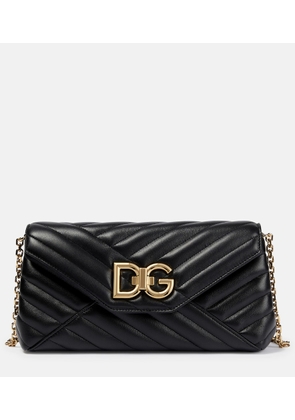 Dolce&Gabbana DG quilted leather crossbody bag