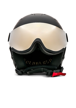 Goldbergh Glam Helmet Visor in Black. Size XXS/XS.