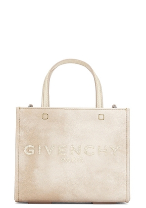 Givenchy Mini G Tote Bag in Dusty Gold - Beige. Size all.