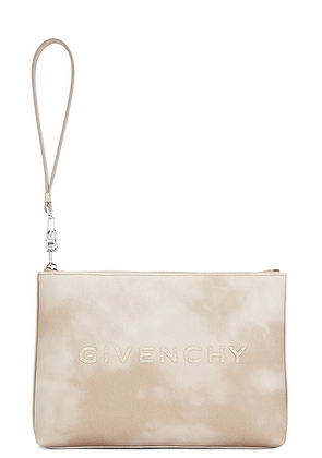 Givenchy Travel Pouch in Dusty Gold - Blue. Size all.