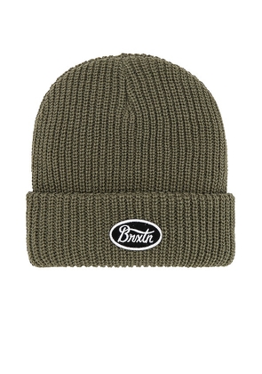 Brixton Parsons Beanie in Olive.