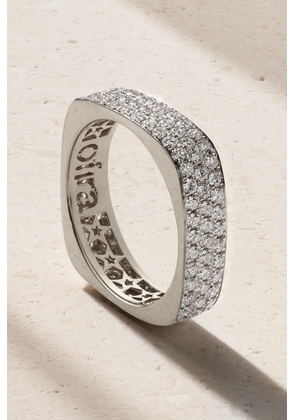 OFIRA - 18-karat White Gold Diamond Ring - 6,7